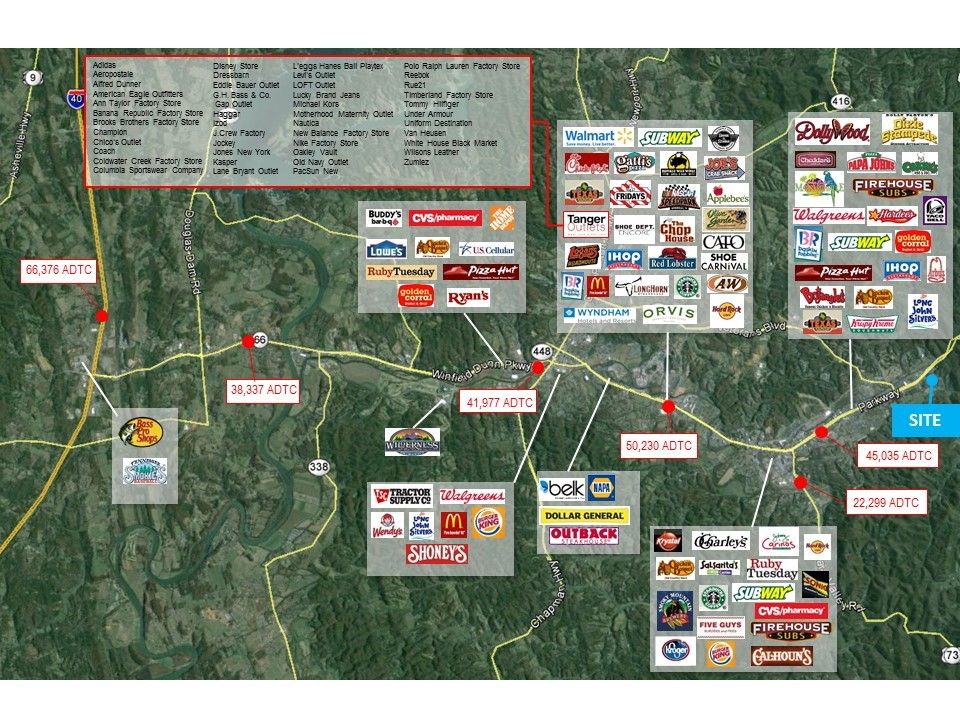 4020 Parkway , Pigeon Forge, TN 37863